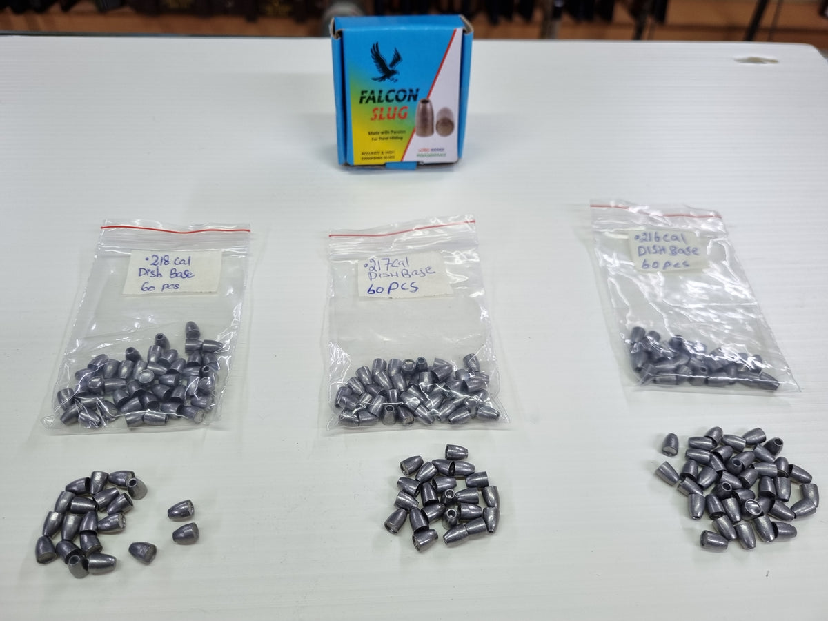 Falcon Slugs Sampler Pack .216, .217, .218 In Pakistan Shooter's Den