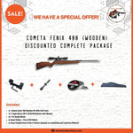 Cometa Fenix 400 (Wooden) Airgun 5.5mm/0.22 Discounted Complete Package