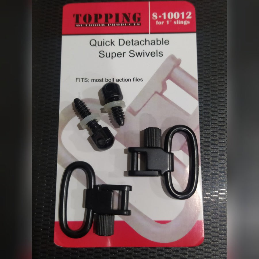 3-Piece Stud Screws Mounting Kit – Detachable Sling Swivel Studs For Rifle & Shotgun