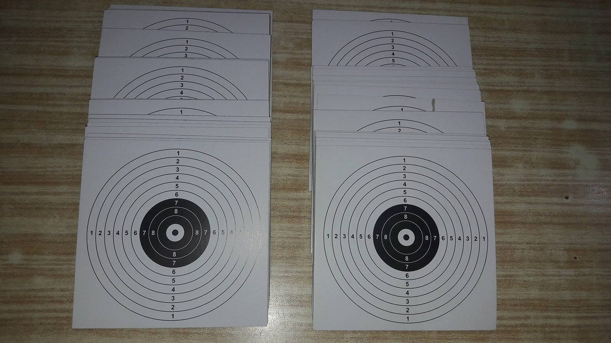 Pack Of 100 Sheets Shooting Targets in Pakistan Shooter's Den