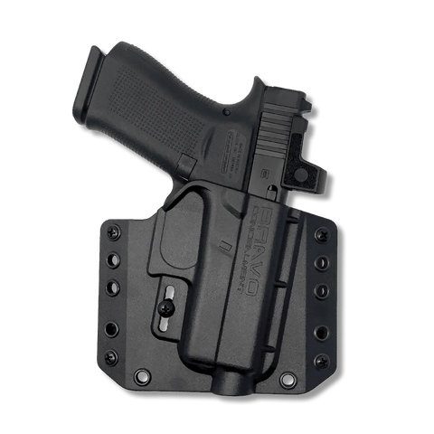 Bravo Concealment OWB Concealment Holster for Glock 43X MOS