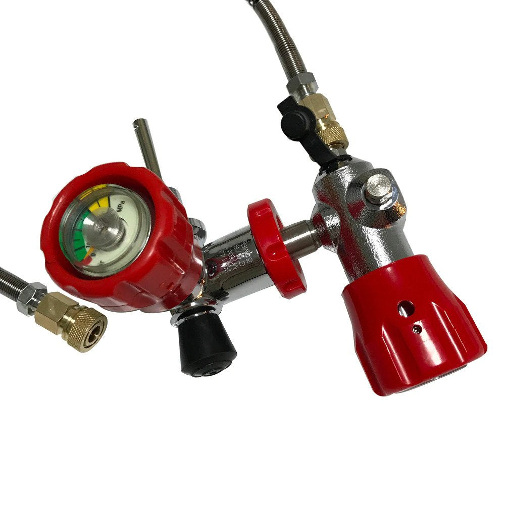 Réservoir Air Acecare 9L CE - 4500psi Carbone - Pour PCP Et Paintball - Neuf