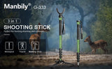 Manbily Hunting Monopod G-333