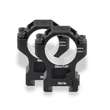 Discovery Optics 6061 30mm Scope Rings for Picatinny Rail - High (1.45")
