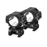 Discovery Optics 6061 Height Adjustable 25.4mm/30mm Scope Rings For Picatinny Rail
