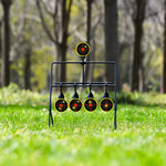 Reflective Adhesive Targets 3" - Green Circle/Red Bullseye (100 Targets Per Roll)