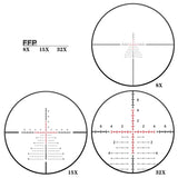 Discovery Optics LHD 8-32x56 SFIR FFP-Z 34mm Scope (MRAD)