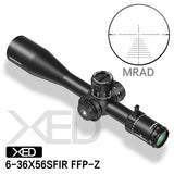 Discovery Optics XED-PRS Gen 2 6-36x56 SFIR FFP-Z 35mm Scope (MRAD)