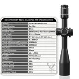 Discovery Optics XED-PRS Gen 2 6-36x56 SFIR FFP-Z 35mm Scope (MRAD)