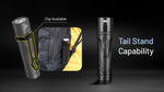 Nitecore MH15 Rechargeable Flashlight + 5000mAh 18W QC Power Bank - 2000 Lumens