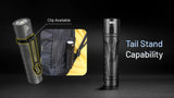 Nitecore MH15 Rechargeable Flashlight + 5000mAh 18W QC Power Bank - 2000 Lumens