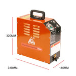 AGH 12v/220v Portable PCP Electric Compressor with Auto-Stop Feature - Orange 12V/220V