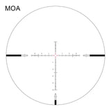 Arken Optics SH-4J Gen 2 6-24X50 FFP IR With Zero Stop 34mm Tube Scope - VHR MOA Reticle