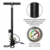 Tuxing 4 Stage Handpump with Dry Pack for PCP Air Rifle - Black (TXHP005)