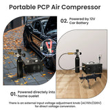 Tuxing 12v/220v Portable PCP Compressor (TXES061)