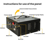 Tuxing 12v/220v Portable PCP Compressor (TXES061)
