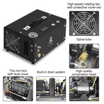 Tuxing High Pressure 12v/220v Portable PCP Electric Compressor Auto-Stop Version - TXET061-2