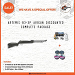 Artemis B3-3P Airgun 5.5mm/0.22 Discounted Complete Package