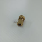 Adaptor Female QD To Female M10 - Brass