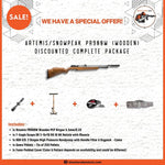 Artemis/Snowpeak PR900W Wooden PCP Airgun 5.5mm/0.22 Discounted Complete Package