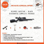 Reximex Daystar - Black PCP Airgun 5.5mm/0.22 Discounted Package