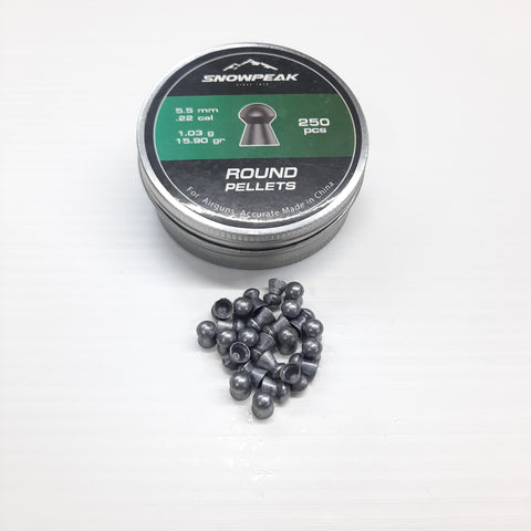 Snowpeak Round Pellets .22 Cal, 15.90 Grains, 250ct