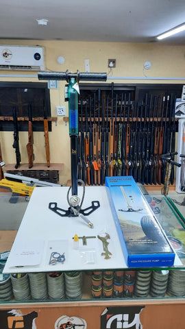 GX HP4 3 Stage Premium Handpump for PCP Air Rifle with Drypack - Black