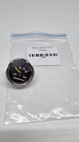 Artemis/Snowpeak PCP Air Rifle Pressure Gauge(Big) - Black