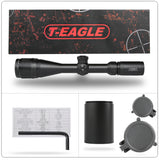 T-Eagle SR 3-9x40 AO IR HK Reticle Scope - Black