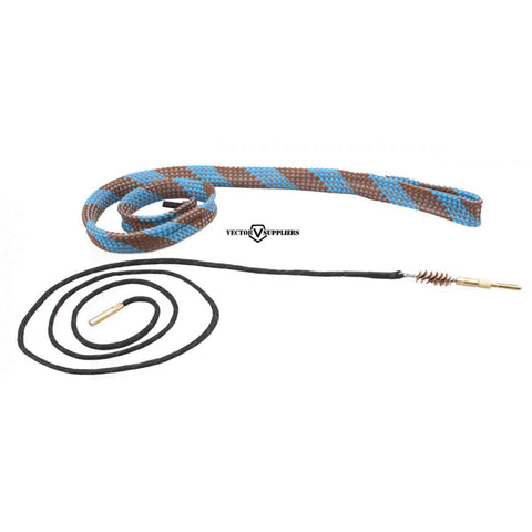 Vector Optics Boresnake Cleaner With Bronze Brush - 9mm Caliber