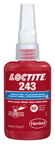 Loctite Blue Threadlocker 243 Part No: 24389