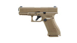 Glock 19X FDE Co2 Powered BB Air Pistol 4.5mm/0.177 - Blowback