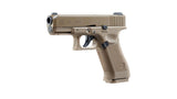 Glock 19X FDE Co2 Powered BB Air Pistol 4.5mm/0.177 - Blowback