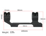 T-Eagle 25/30mm Scope Mount, 11mm Rail with Bubble Level - T11