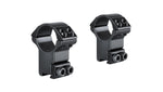 Hawke Match Mounts 1"/25mm, 2Pc, 9-11mm, High