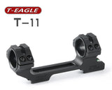 T-Eagle 25/30mm Scope Mount, 11mm Rail with Bubble Level - T11