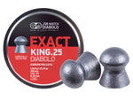 JSB Match Diabolo Exact King .25 Cal, 25.39 Grains, Domed, 350ct