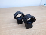 2Pcs High Scope Mount For 25mm Scope and 11mm Dovetail Rail