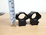 2Pcs Medium Scope Mount For 25mm Scope and 11mm Dovetail Rail