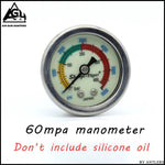 PCP Hand Pump High Pressure Gauges Manometer 400bar/6000psi